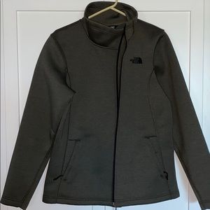 Ladies like new North Face green jacket